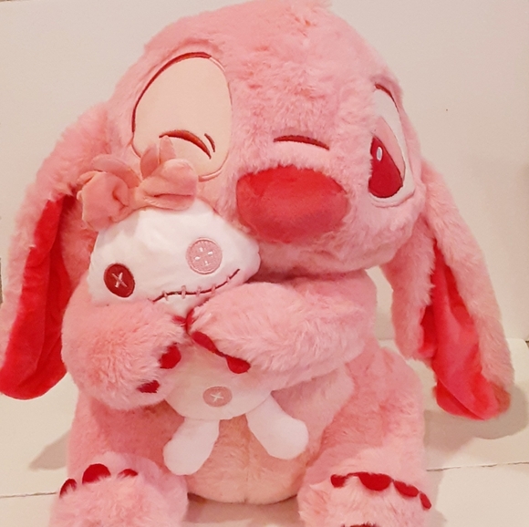 Other - New Cherry Blossom Japan Lilo And Stitch Angle Scrump Plush 20" NWT